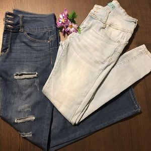 2 lifts up butt jeans